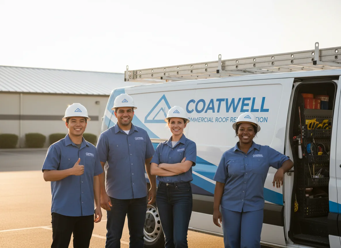 Commercial roof coating company in Clune, PA
